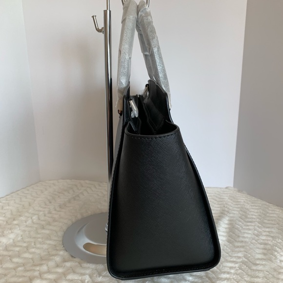 NWT Michael Kors Selma LG TZ Satchel - Blk - Picture 3 of 8